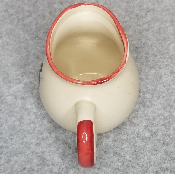 Royal Seasons Snowman Stoneware Tabletop Coffee Creamer Pitcher Christmas Decor - Picture 5 of 10